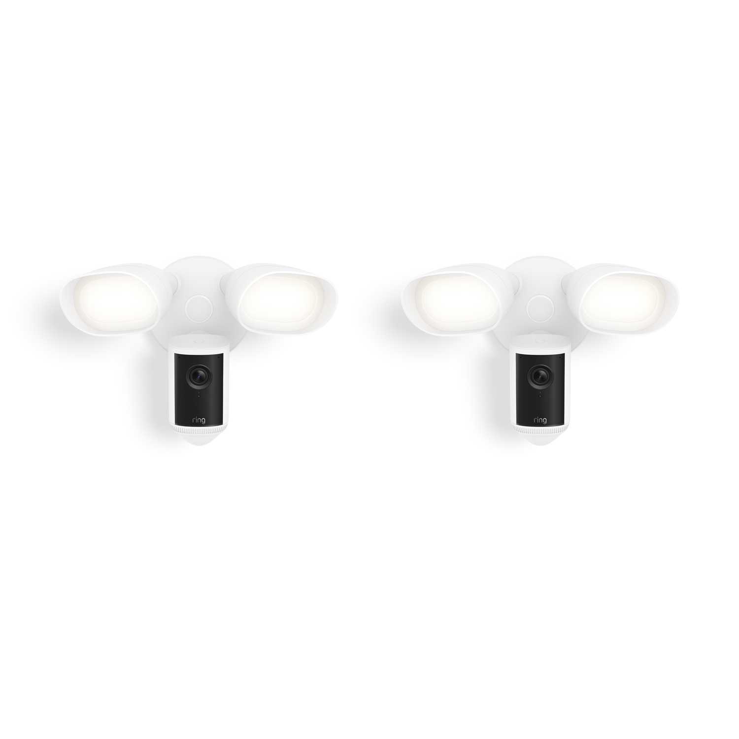 floodlight cam pro neuestes modell mit retinal 4k – 2er-pack