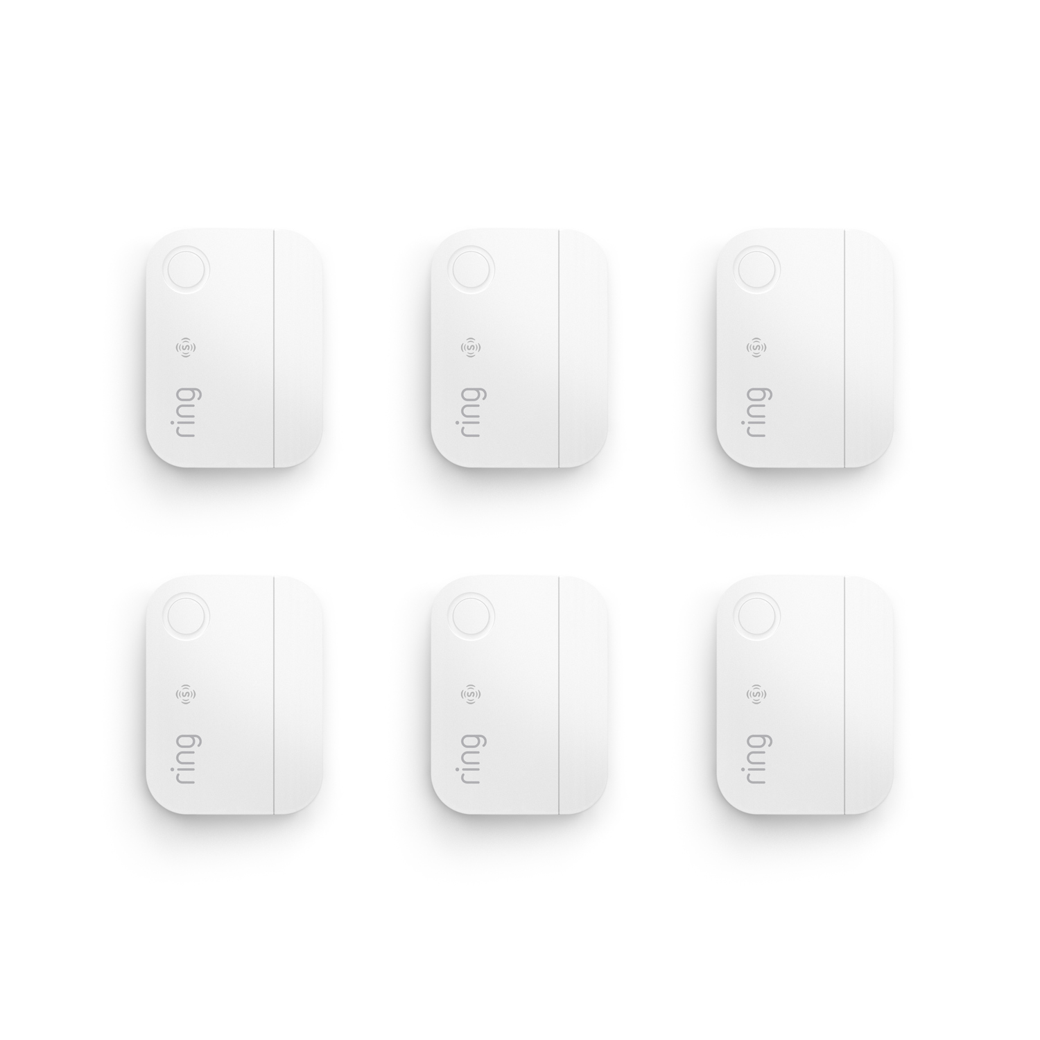 6er-pack ringsensoren für fenster- und türsensoren neuestes modell.